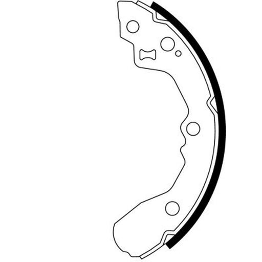 Mintex Brake Shoe Set Axle Kit MFR517