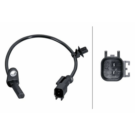 Hella ABS Wheel Speed Sensor Rear 6PU 358 217-961