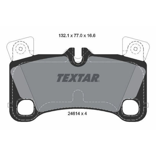 Textar Rear Brake Pad Set 2461401