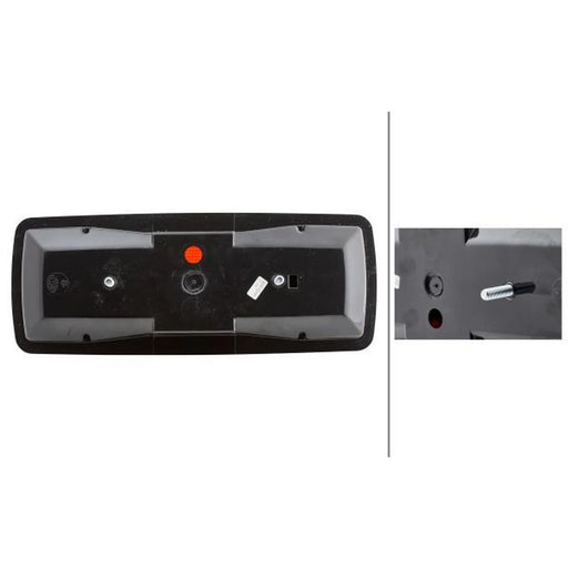 Hella Tail Light / Lamp R10W Right 2SK 003 567-321