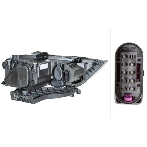 Hella Headlight Headlamp PWY24W Left 1LG 354 839-031