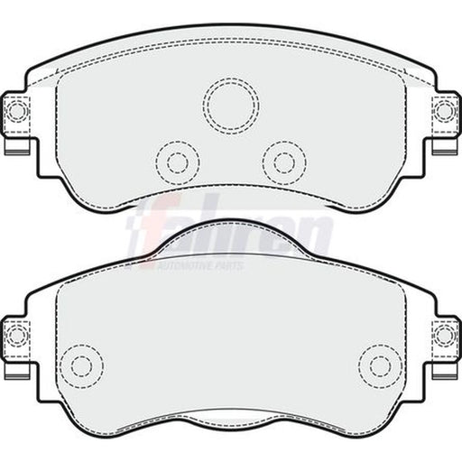 Fahren Front Brake Pad Set FBP3717