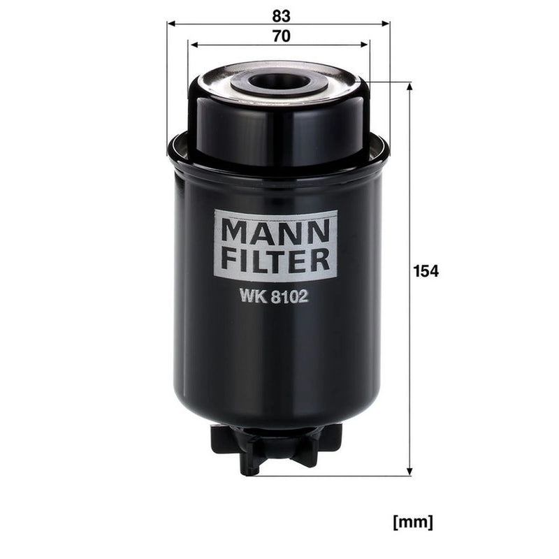 MANN-FILTER Fuel Filter Element WK 8102