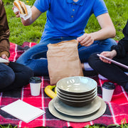 MDS1203 Liberty Capri 12 Piece Melamine Dinner Set LL1382 - Liberty Leisure UK - Van Life Living