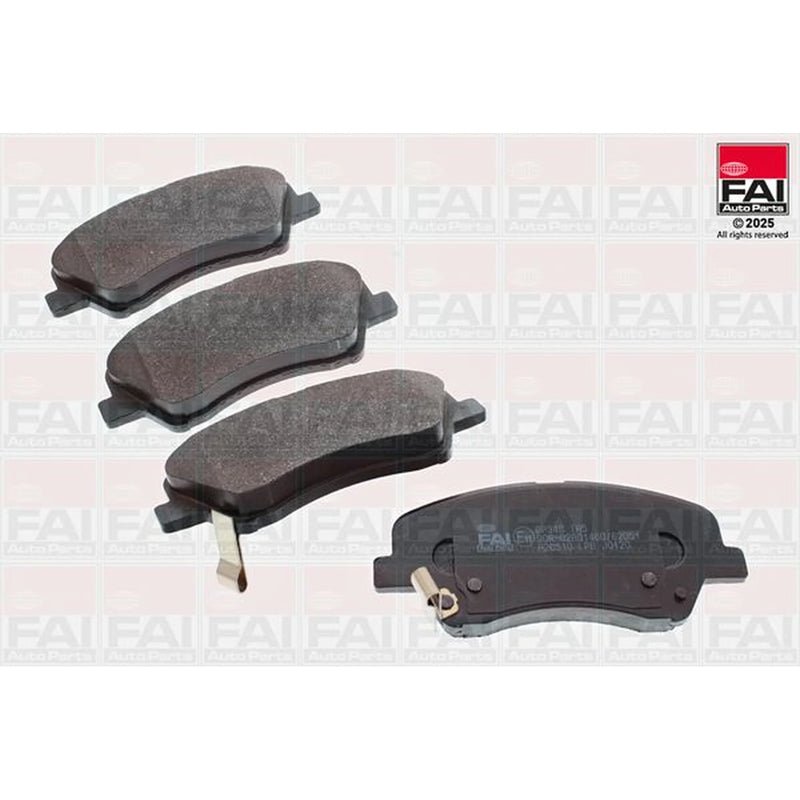 FAI Front Brake Pad Set BP346
