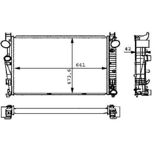 Mahle Engine Radiator CR 226 000S
