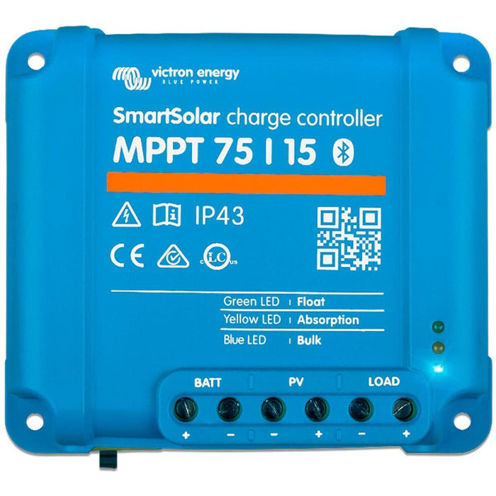 Victron 75/15 SmartSolar MPPT Charge Controller/Regulator (15A) - Efficient Sola - Victron - Van Life Living