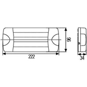 Hella Tail Light / Lamp LED Right 2SD 980 613-211