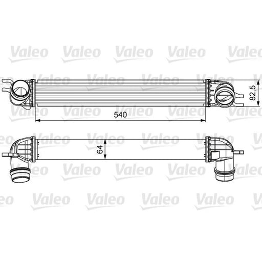 Valeo Intercooler (Charge Air Cooler) 818605