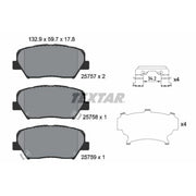 Textar Front Brake Pad Set 2575703