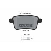 Textar Rear Brake Pad Set 2469204