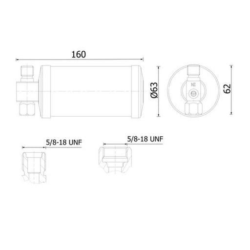Mahle Air Conditioning Dryer AD 322 000S