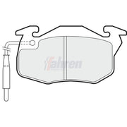 Fahren Front Brake Pad Set fits Citroën C15 Box Body/Mpv 1986-2005 1.8 1.9