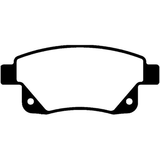 Abtex Rear Brake Pad Set PLU1237
