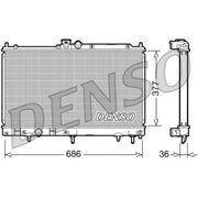 Denso Engine Radiator DRM45026