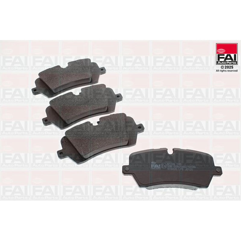 FAI Rear Brake Pad Set BP208