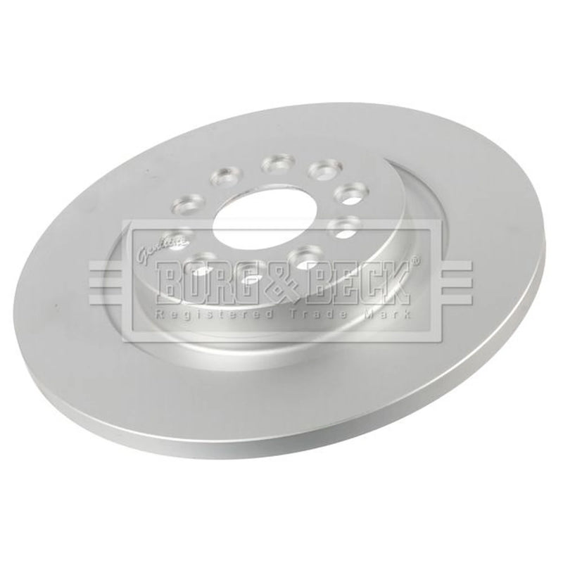 Borg & Beck 2 x Solid Rear Brake Discs BBD6106S-x2