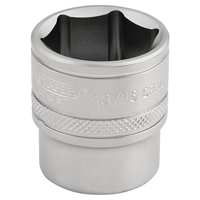 Draper 6 Point Imperial Socket, 3/8" Sq. Dr., 13/16" 16575 Draper  - Town Parts