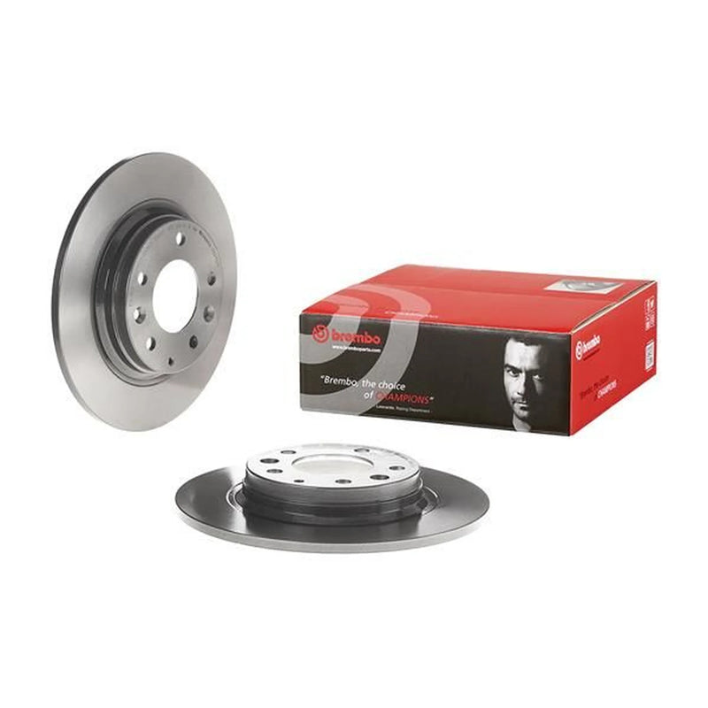 Brembo 2 x Solid Rear Brake Discs 08.A112.11-x2