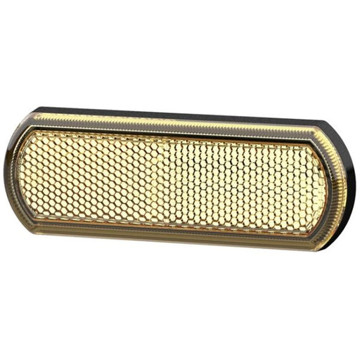 Hella Reflector Lateral Mounting yellow (amber) 8RA 013 403-021