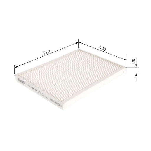 Bosch Cabin Air Filter (Pollen Filter) 1 987 432 236