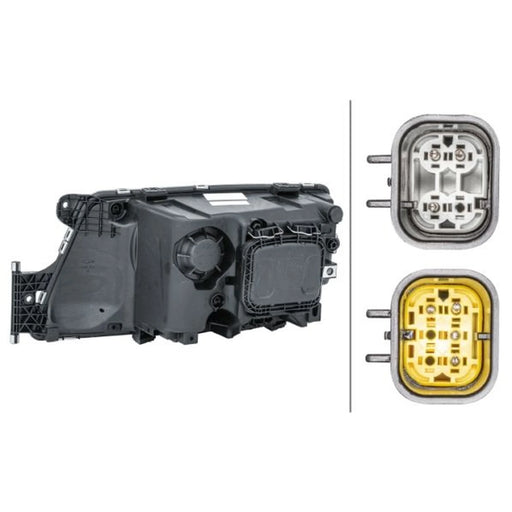 Hella Headlight Headlamp PY21W Right 1EH 354 987-041