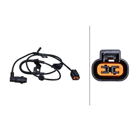 Hella ABS Wheel Speed Sensor Rear Left 6PU 230 048-901