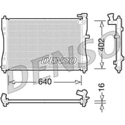 Denso Engine Radiator fits Mitsubishi Colt Czc VI 2006-2009 1.5