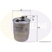Comline Fuel Filter Element EFF253