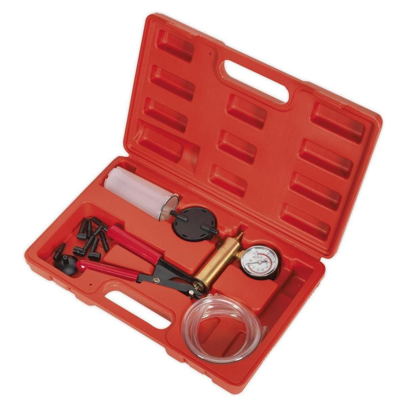 Sealey Vacuum Tester & Brake Bleeding Kit VS402 Sealey  - Town Parts