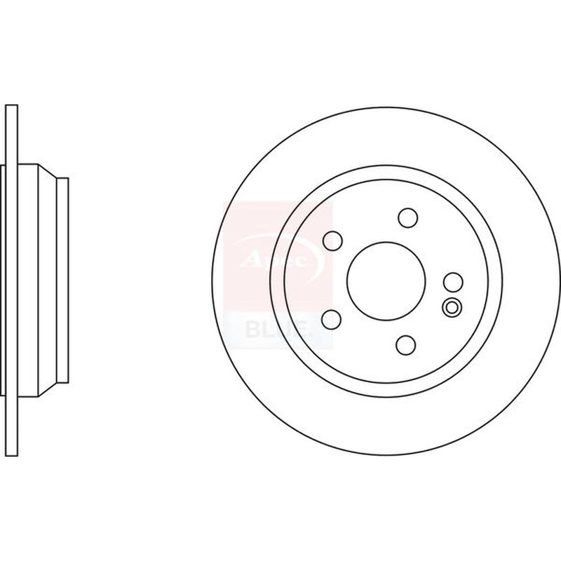 Apec Rear Brake Discs SDK6198-x2