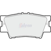 Fahren Rear Brake Pad Set fits Toyota Rav 4 III 2005-2013 2.0 2.2