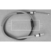 Borg & Beck Handbrake Cable Left Rear BKB3198