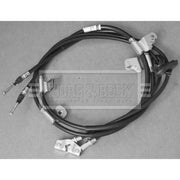 Borg & Beck Handbrake Cable Right Rear BKB3725