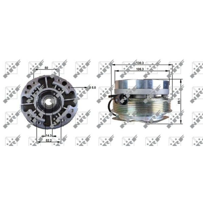 NRF Radiator Fan Clutch 49701
