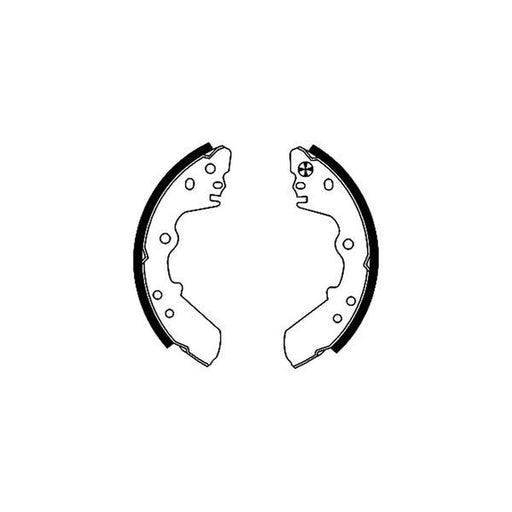 Mintex Brake Shoe Set Axle Kit MFR378