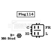 Borg & Beck Car Alternator 12V BBA2923