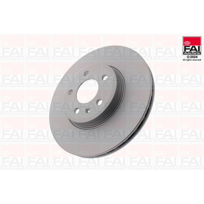 FAI 2 x Vented Front Brake Discs BD124-x2