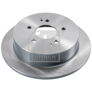 Febi 2 x Solid Rear Brake Discs 170697-x2