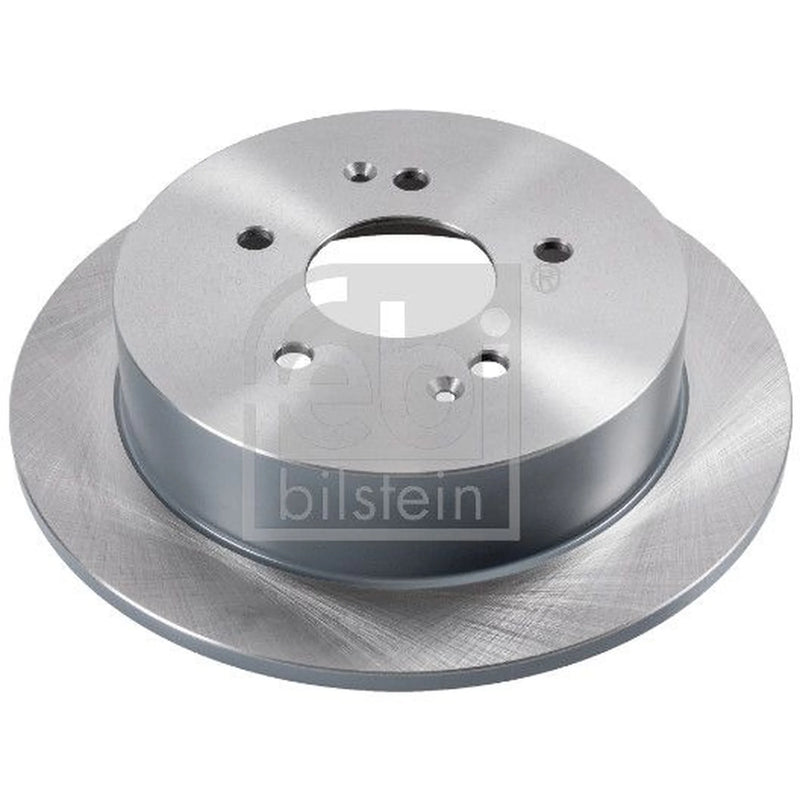 Febi 2 x Solid Rear Brake Discs 170697-x2