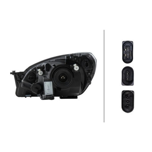 Hella Headlight Headlamp W21/5W Right 1EJ 010 672-021