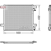Denso Air Conditioning Condenser DCN99076