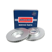 Borg & Beck 2 x Vented Front Brake Discs BBD4447-x2