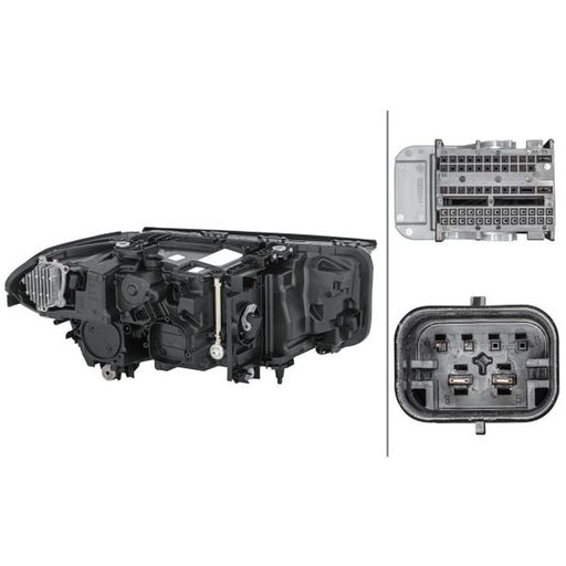 Hella Headlight Headlamp LED Left 1LX 015 449-431