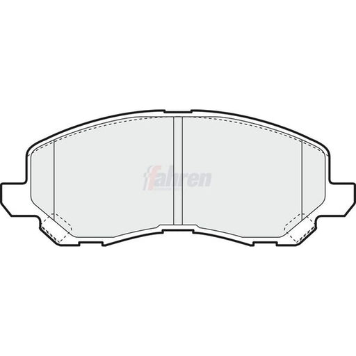Fahren Front Brake Pad Set FBP3134