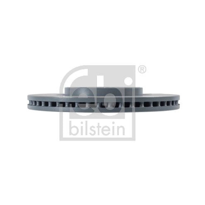 Febi 2 x Internally Vented Front Brake Discs 108558-x2