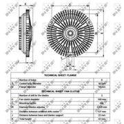 NRF Radiator Fan Clutch 49564