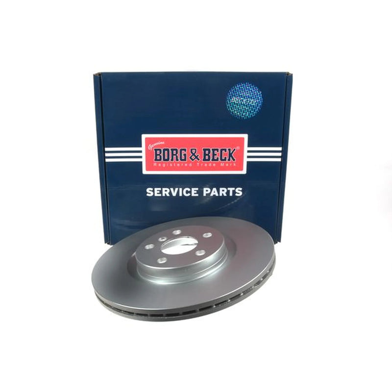 Borg & Beck 2 x Vented Front Brake Discs BBD6072S-x2