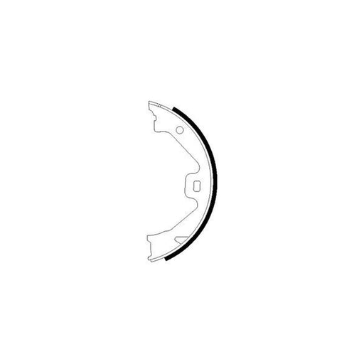 Textar Parking Brake Shoe Set 91060300