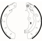 Mintex Brake Shoe Set Axle Kit MFR727